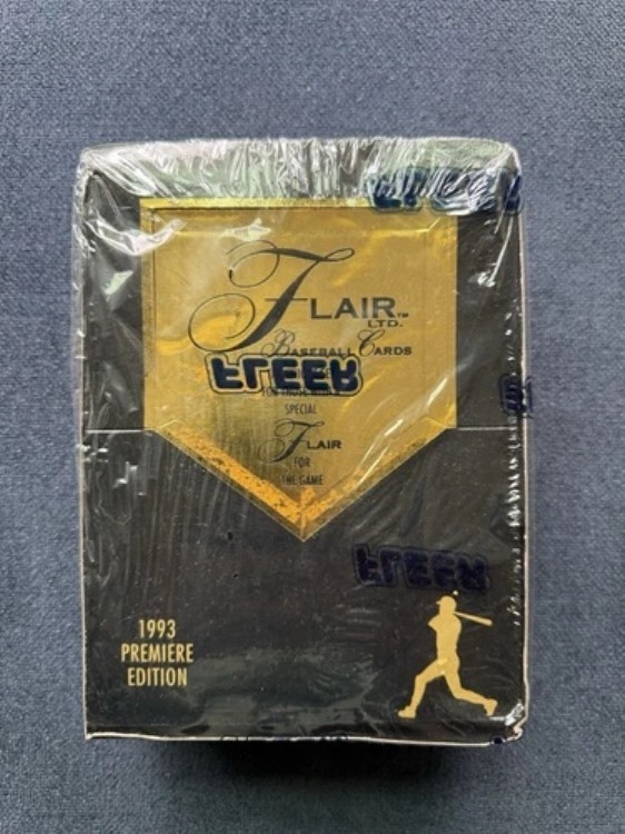 1993年 フレア ベースボール シール ホビー ワックスボックス - プレミアエディション|トレーディングカード ラフテル