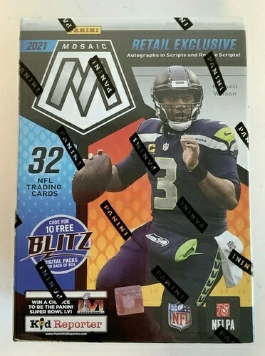 未開封 2021 NFL パニーニ モザイク フットボール トレーディングカード ブラスターボックス 32枚入り トレーディングカード｜トレーディングカード　ラフテル