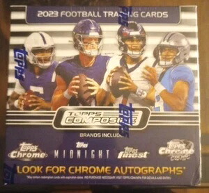 2023 Topps コンポジットフットボール ファクトリーシール付きメガボックス 60枚入り！CJ Stroud｜トレーディングカード　ラフテル