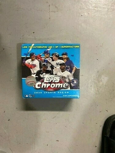 2020 Topps Chrome アップデートシリーズ メガボックス、工場未開封、即発送｜トレーディングカード　ラフテル