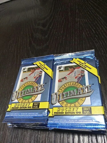 プレミアエディション アルティメット ホッケー カード 1991 未開封 18 パック｜トレーディングカード　ラフテル
