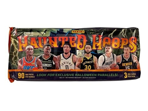 2023-24 パニーニ ハウンテッドフープス バスケットボール ハロウィン限定 90パック 新品/未開封｜トレーディングカード　ラフテル