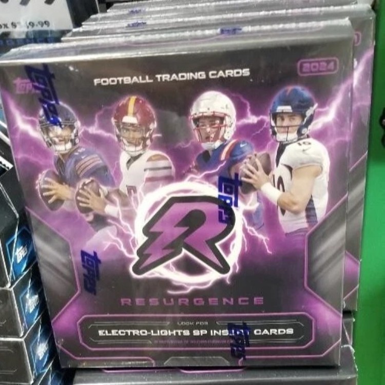 2024 Topps Resurgence NFL Football メガボックス 工場未開封｜トレーディングカード　ラフテル