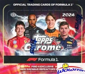 2024 Topps Chrome F1 Formula 1 予選ラップ ホビー限定 工場未開封ボックス｜トレーディングカード　ラフテル
