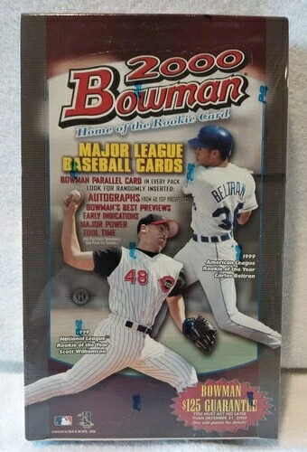 2000年 Bowman 野球ホビーボックス - 工場未開封 - 送料無料｜トレーディングカード　ラフテル