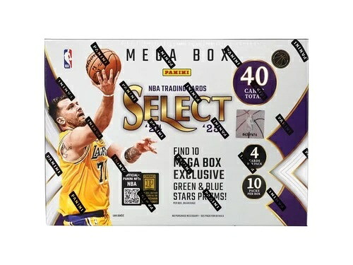 2024-25 パニーニ セレクト バスケットボール ファクトリーシール ホビー メガボックス 10パック｜トレーディングカード　ラフテル