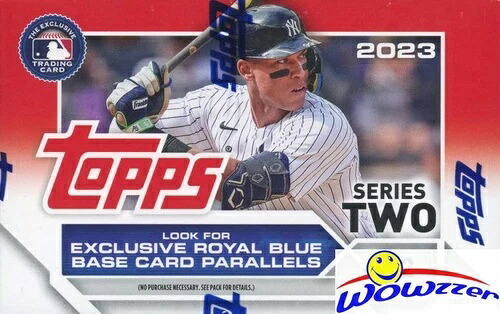 2023 Topps シリーズ2 ベースボール 巨大 工場未開封 24パック リテールボックス - カード386枚｜トレーディングカード　ラフテル