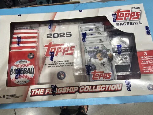 2025 Topps Baseball The Flagship Collection 未開封ボックス - ボーナスパック3個｜トレーディングカード　ラフテル