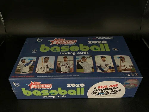 2020 Topps Heritage High Number 工場未開封 24パック ホビーボックス｜トレーディングカード　ラフテル