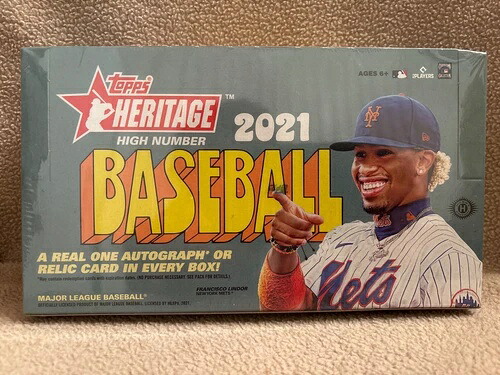 2021 Topps Heritage High Number MLB Baseball Hobby Box - 工場未開封｜トレーディングカード　ラフテル