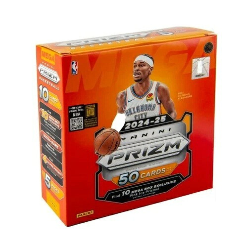 2024-25 パニーニ プリズム NBA バスケットボールカード 工場未開封 メガボックス｜トレーディングカード　ラフテル