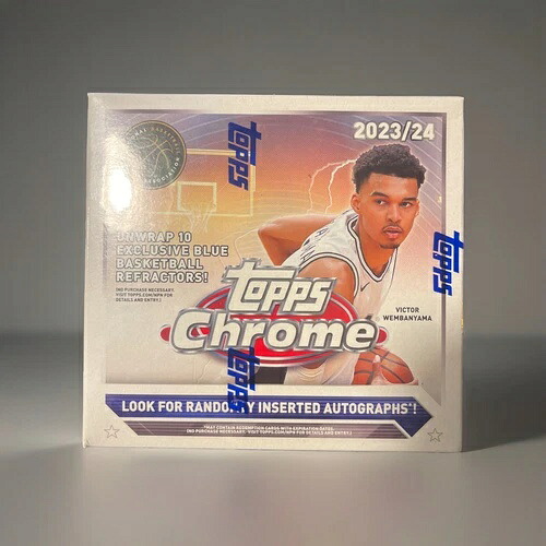 2023-24 Topps Chrome バスケットボール 工場未開封 モンスターボックス 手持ち 迅速発送｜トレーディングカード　ラフテル