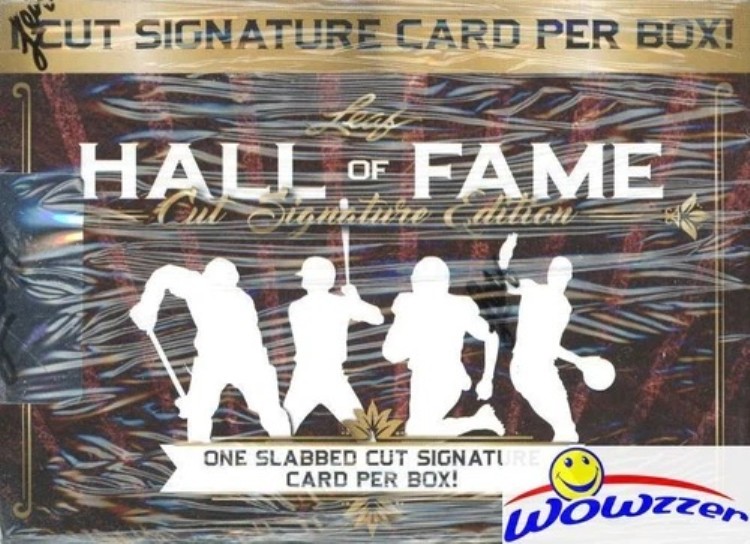 2021 Leaf Hall of Fame CUT SIGNATURE Edition 工場未開封ボックス - サイン入り!｜トレーディングカード　ラフテル