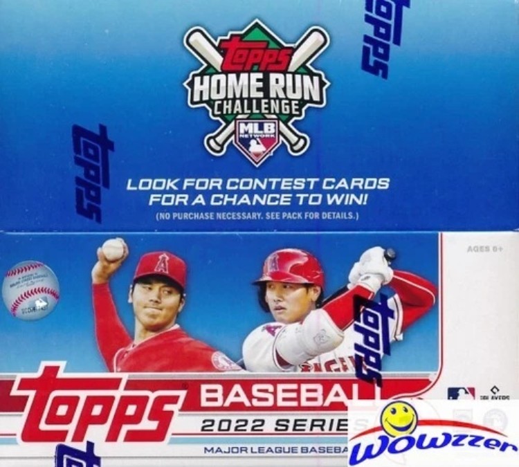 2022 Topps シリーズ 1 ベースボール ENOURMOUS 未開封 24 パック リテール ボックス - 384 枚のカード!|トレーディングカード ラフテル