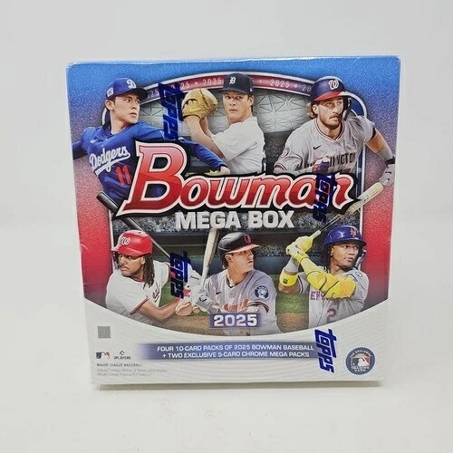 2025 Topps Bowman Baseball MLB Mega Box 工場未開封 - 新品｜トレーディングカード　ラフテル