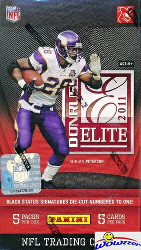 2011 Donruss Elite Football 工場未開封小売用ボックス - サイン/記念品!｜トレーディングカード　ラフテル