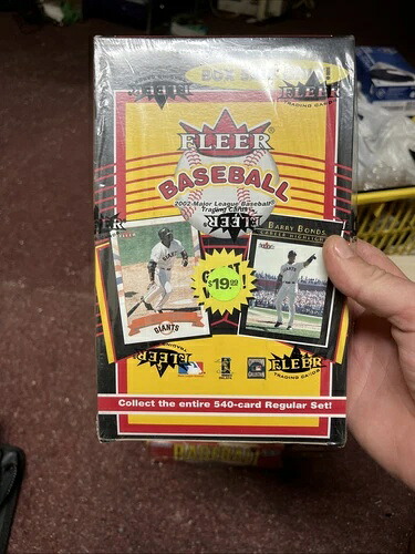 2002年 Fleer MLB トレーディングカード（未開封ボックス入り）｜トレーディングカード　ラフテル