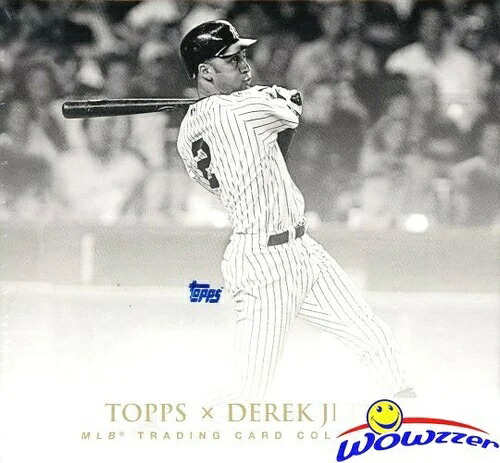 2020 Topps X デレク・ジーター限定 工場未開封ボックス！LE 9768！オート 1:12 ボックス！｜トレーディングカード　ラフテル