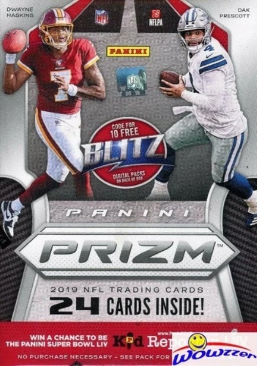 2019 Panini Prizm Football 限定 工場未開封 ブラスターボックス - 記念品｜トレーディングカード　ラフテル