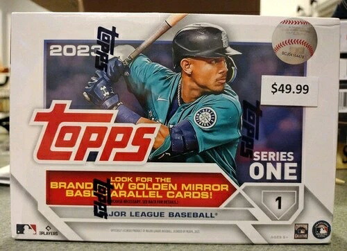 2023 Topps ベースボールシリーズ1 工場未開封 リテールボックス 256枚入り 送料無料｜トレーディングカード　ラフテル