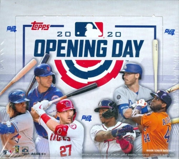 2020 Topps 開幕戦ベースボール ファクトリーシール ホビーボックス|トレーディングカード ラフテル