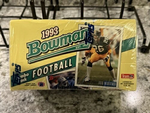1993年 ボウマン フットボール トレーディングカード 工場未開封 ジャンボパックボックス｜トレーディングカード　ラフテル