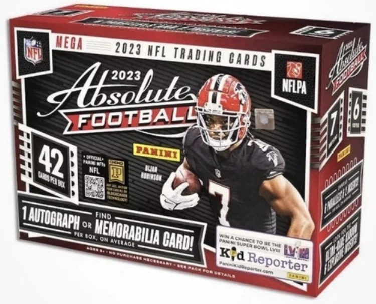 2023年 パニーニ アブソリュート フットボール メガボックス - ターゲット 新品未開封｜トレーディングカード　ラフテル