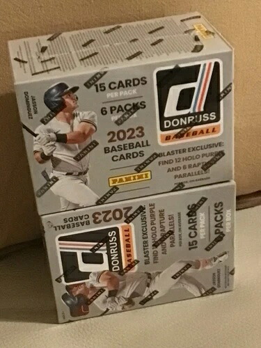 (2) 2023 Panini Donruss 野球ファクトリーシール付きブラスターボックス ナイス｜トレーディングカード　ラフテル
