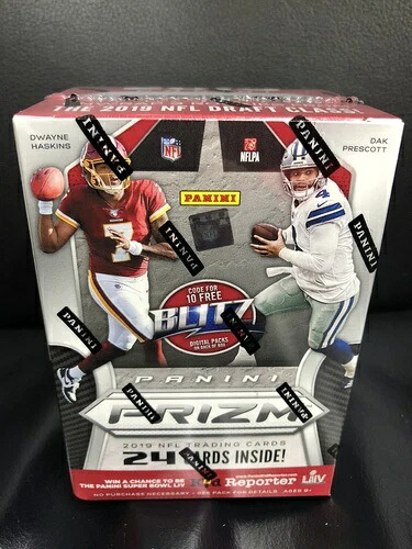 2019 Panini Prizm Football Blaster Box。~6パック/1パックあたり4枚のカード。~工場で密封されています。~｜トレーディングカード　ラフテル