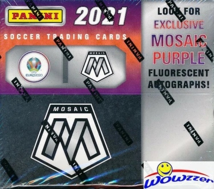 2020/21 パニーニ モザイク UEFA ユーロ サッカー 巨大 工場未開封 小売用ボックス 120枚入り｜トレーディングカード　ラフテル