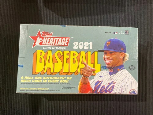 2021 Topps ヘリテージハイシリーズ ホビーベースボール 未開封ボックス 同梱配送|トレーディングカード ラフテル