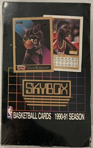 1990-91 NBA スカイボックス バスケットボール ファクトリーシールボックス、マイケル・ジョーダン、(B18)｜トレーディングカード　ラフテル