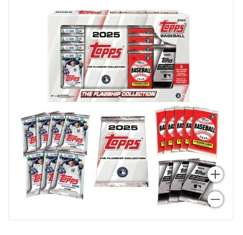 2025 TOPPS フラッグシップコレクション MLB ベースボール 新品未開封ボックス コストコ限定｜トレーディングカード　ラフテル
