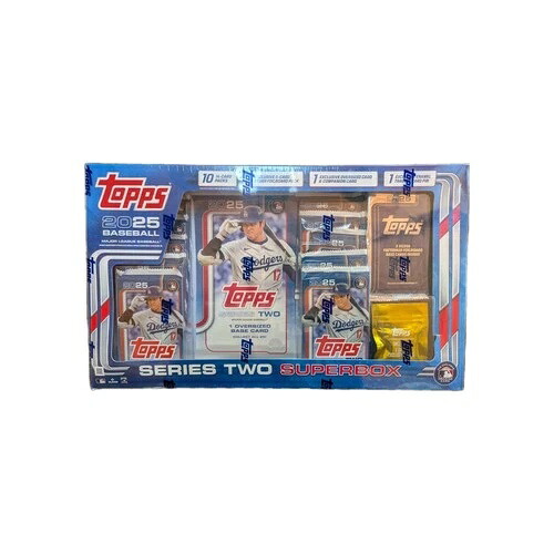 トップス 2025 ベースボール シリーズ 2 スーパーボックス 未開封｜トレーディングカード　ラフテル