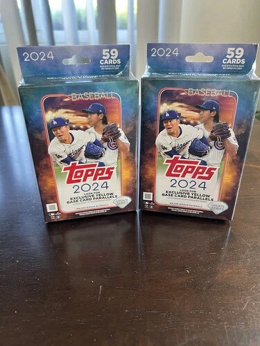 2024 Topps アップデート ハンガー ボックス 未開封 (2 枚セット)｜トレーディングカード　ラフテル