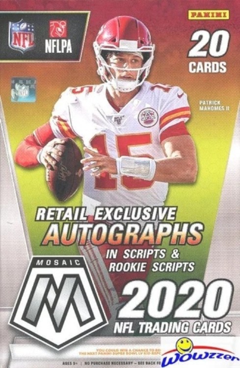 2020 パニーニ モザイク フットボール ファクトリーシール ハンガーボックス リアクティブ オレンジ パラレル｜トレーディングカード　ラフテル