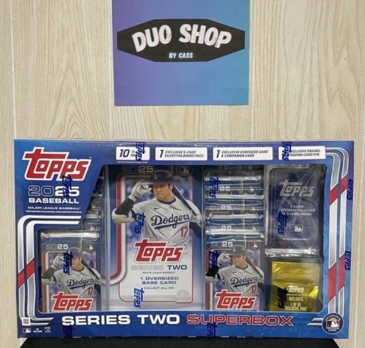 2025 Topps シリーズ2 ベースボール スーパーボックス 工場未開封 - 新品｜トレーディングカード　ラフテル