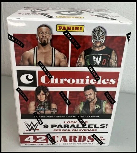 2023 パニーニ クロニクルズ WWE ファクトリーシール ブラスターボックス 42枚入り｜トレーディングカード　ラフテル