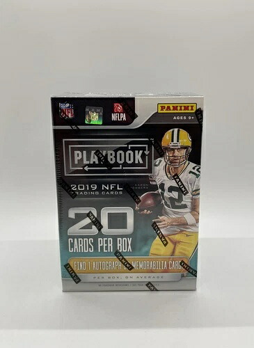 2019年 パニーニ プレイブック NFL フットボール ファクトリーシール ブラスターボックス！1箱20枚入り｜トレーディングカード　ラフテル