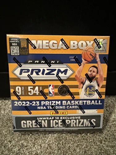 2022-23 NBA パニーニ プリズム バスケットボール 密封メガボックス ファナティクス限定 グリーンアイス|トレーディングカード ラフテル