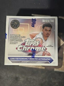 2023-24 Topps Chrome バスケットボール NBA モンスター メガボックス - 新品未開封｜トレーディングカード　ラフテル