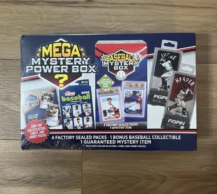 MLBベースボールメガミステリーパワーボックスMJホールディングス密封パック中身のパックを探せ｜トレーディングカード　ラフテル