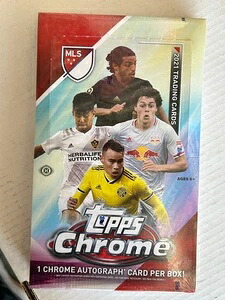 2021 Topps Chrome MLS メジャーリーグサッカー ホビーボックス 未開封 工場出荷時未開封｜トレーディングカード　ラフテル