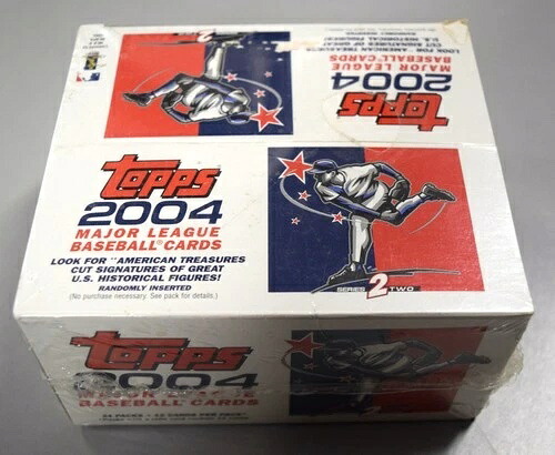2004 Topps シリーズ2 ベースボールファクトリー シールワックスボックス 小売用 24パック｜トレーディングカード　ラフテル