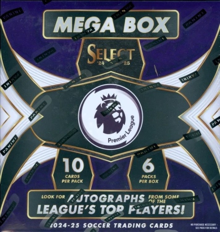 2024-25 パニーニセレクト イングリッシュプレミアリーグ EPL サッカー ファクトリーシール メガボックス｜トレーディングカード　ラフテル