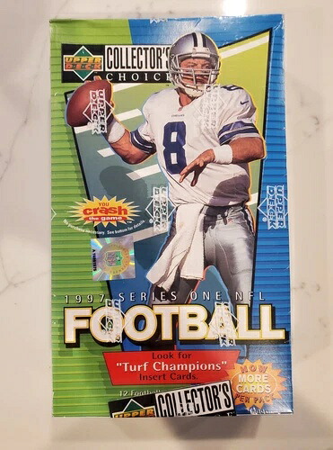 1997年 Upper Deck UD Collector's Choice Football NFL Series 1 シールドボックス 36パック｜トレーディングカード　ラフテル