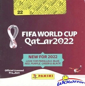 2022年 パニーニ ワールドカップ ステッカー 特大 50枚パック 密封箱入り USAバージョン！250枚入り｜トレーディングカード　ラフテル