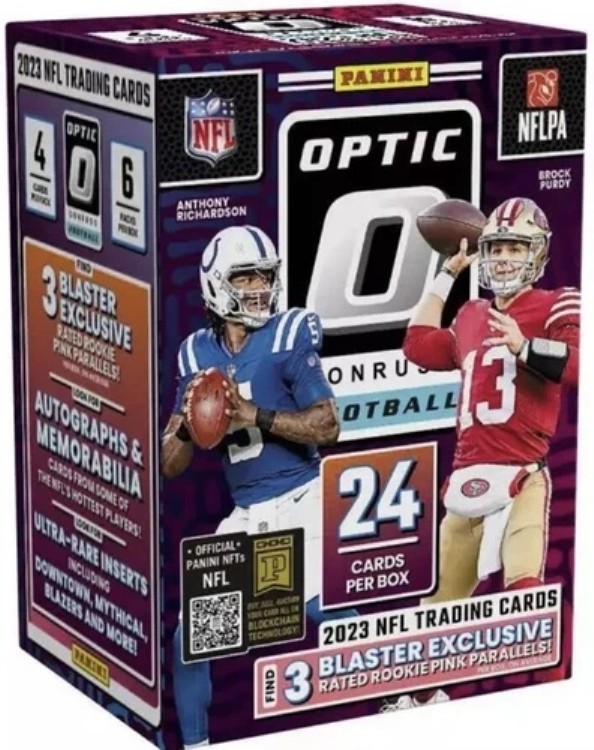 2023 Panini Donruss Optic Football Blaster Box Target Pink - 新品未開封｜トレーディングカード　ラフテル