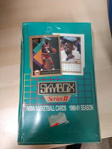 1990-91 スカイボックス NBA バスケットボール シリーズ 2 ファクトリー シール ボックス ~ 36 パック｜トレーディングカード　ラフテル