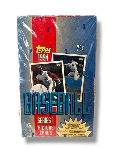 1994 Topps シリーズ1 ベースボール シールワックスボックス｜トレーディングカード　ラフテル